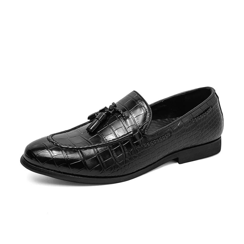 2026 New Men's Large Size Men's Pu Shoes Comfortable Soft Shoes Outdoor Casual Shoes