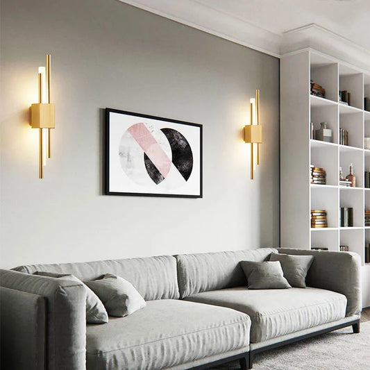Lámpara de pared LED moderna, iluminación interior, apliques de pared para baño, accesorio de iluminación para sala de estar, pasillo, decoración de dormitorio, luces de pared