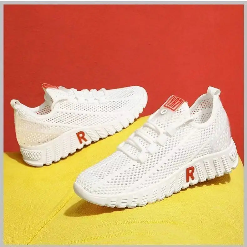 Hongyan New Sports Leisure Gump Single Shoes Female commuter Fashion Running Shoes Fashion Shoes for Women