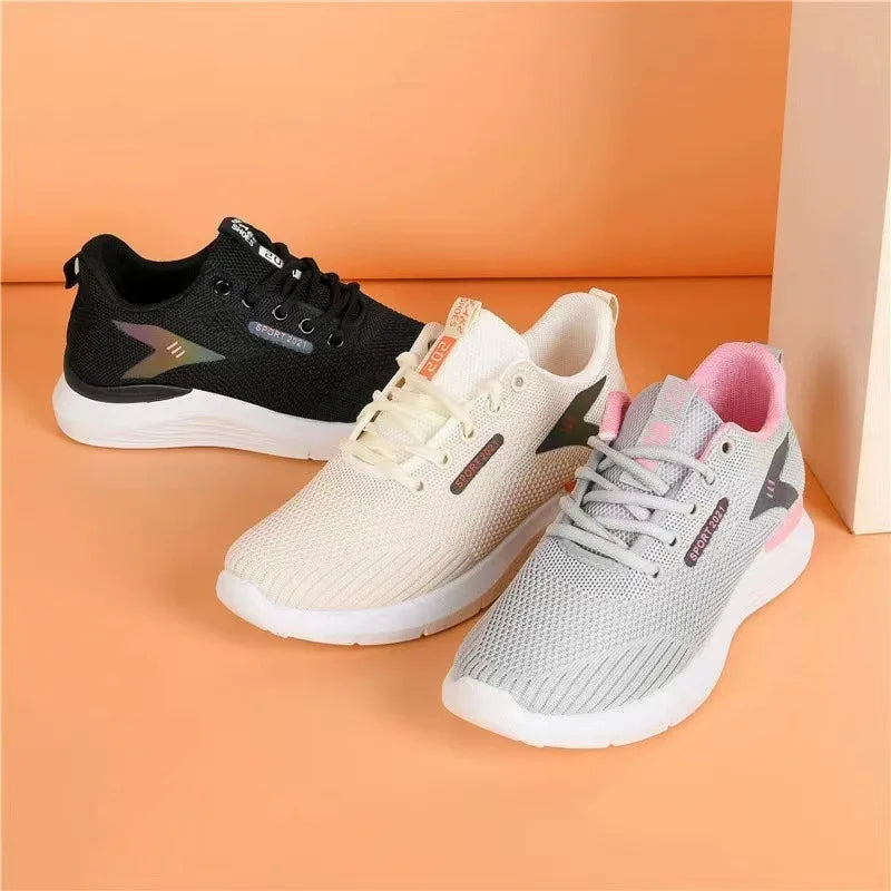 New Mesh Women's Shoes Breathable Fashionable Casual and Travel Shoes