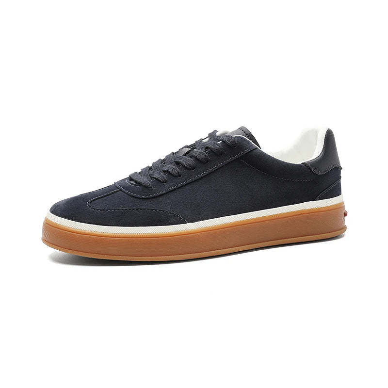 New Old Money Style Flat Sneaker for Men Low Price Factory Wenzhou Customize Vulcanized Shoes Fashion Trendy 2026 Export Oem