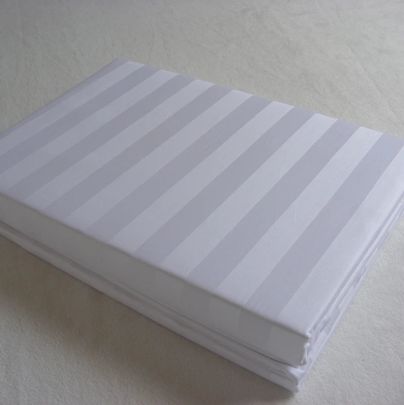 nordico funda edredon funda nordica cama 5 estrellas Hotel suave y brillante funda de edredón 100% algodón blanco líneas paralelas algodón cama hotel funda Nórdica bolsa de cama edredon funda nordica cama 150 edredones