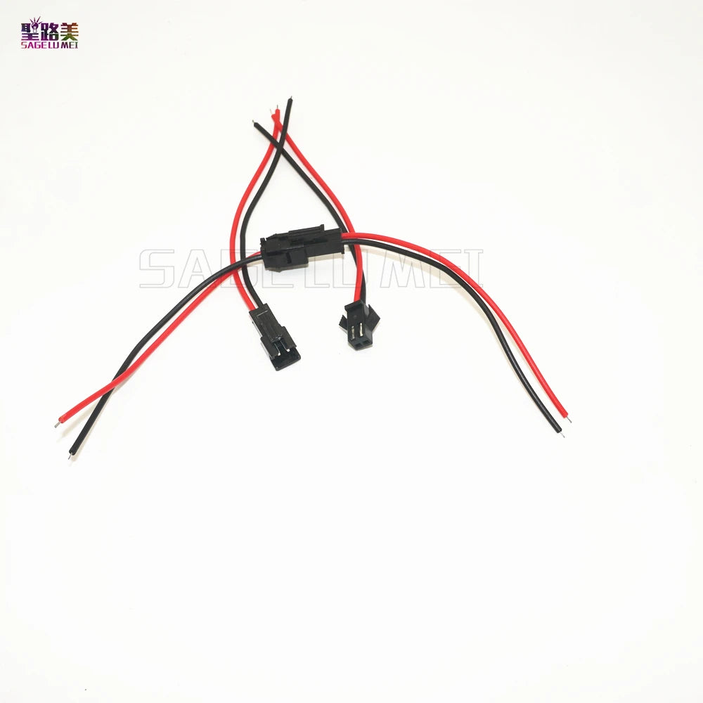 100 pares 2 pines/3 pines 4 pines 5 pines 6 pines JST conector Led macho a hembra cable de 15cm para 2811 5050 RGB RGBW RGBCCT controlador de lámpara de tira Led