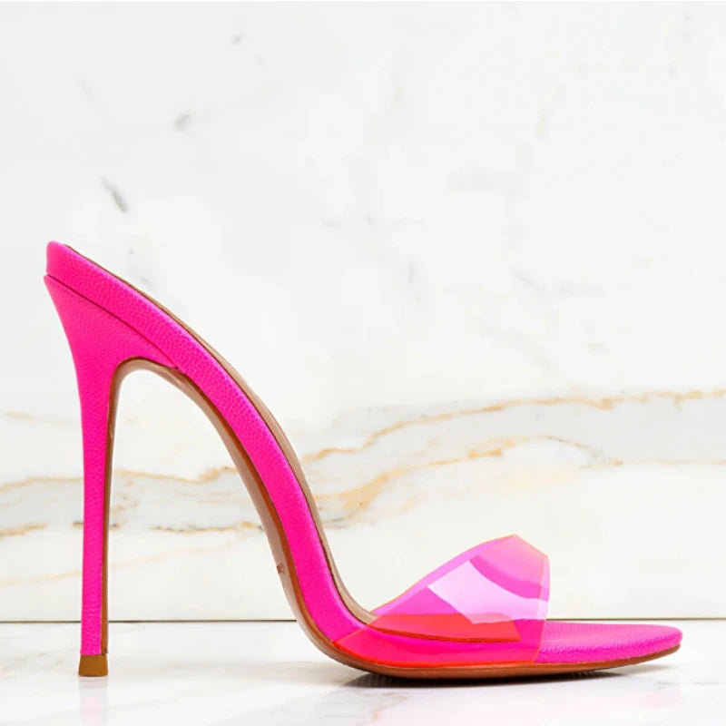 2026 Ladies Top Sale Summer Sandals Custom Pointed Toe High Quality Pumps Slipper Mules Shoes with Thin Heels Autumn Collections