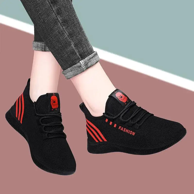 Spring New Women's Shoes Women's Leisure Walking Shoes Women's Soft Soles Are Comfortable
