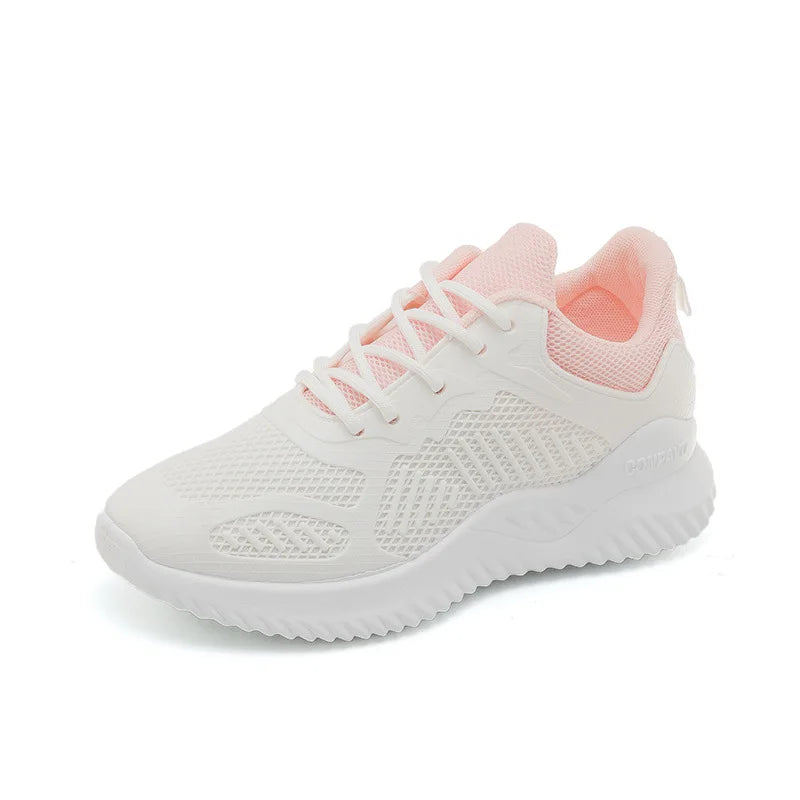 Summer New Ladies Sneakers Flat Mesh Comfortable Breathable Walking Jogging Style Casual Fashion Trend Shoes