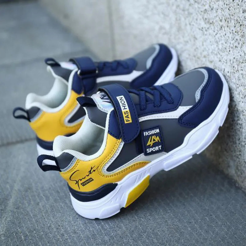 4-15 Year Old Boys' Ankle Waterproof Sneakers EVA Outsole Spring Autumn Winter Running Shoes for Students