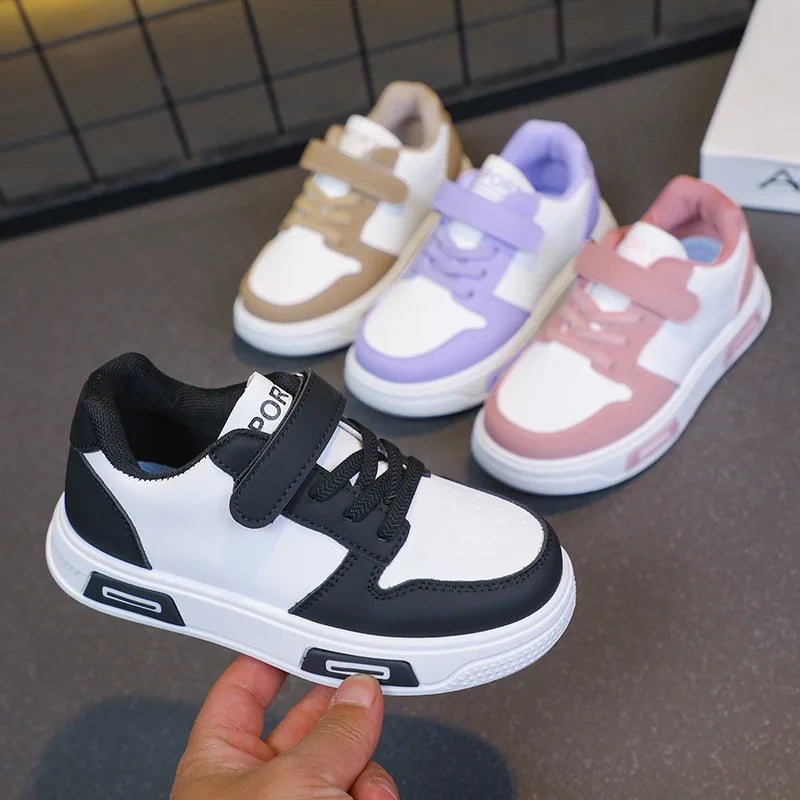 TPY0 Wholesale Children's Low-Top Sneakers Breathable Wear-Resistant Flat Casual Winter Kids School Running Shoes