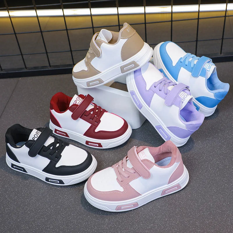 TPY0 Wholesale Children's Low-Top Sneakers Breathable Wear-Resistant Flat Casual Winter Kids School Running Shoes