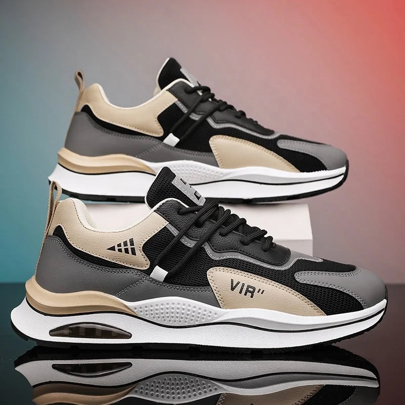 Y Men's Shoes Breathable Mesh Sneakers Other Trendy Heightened Running Casual Shoes for Men