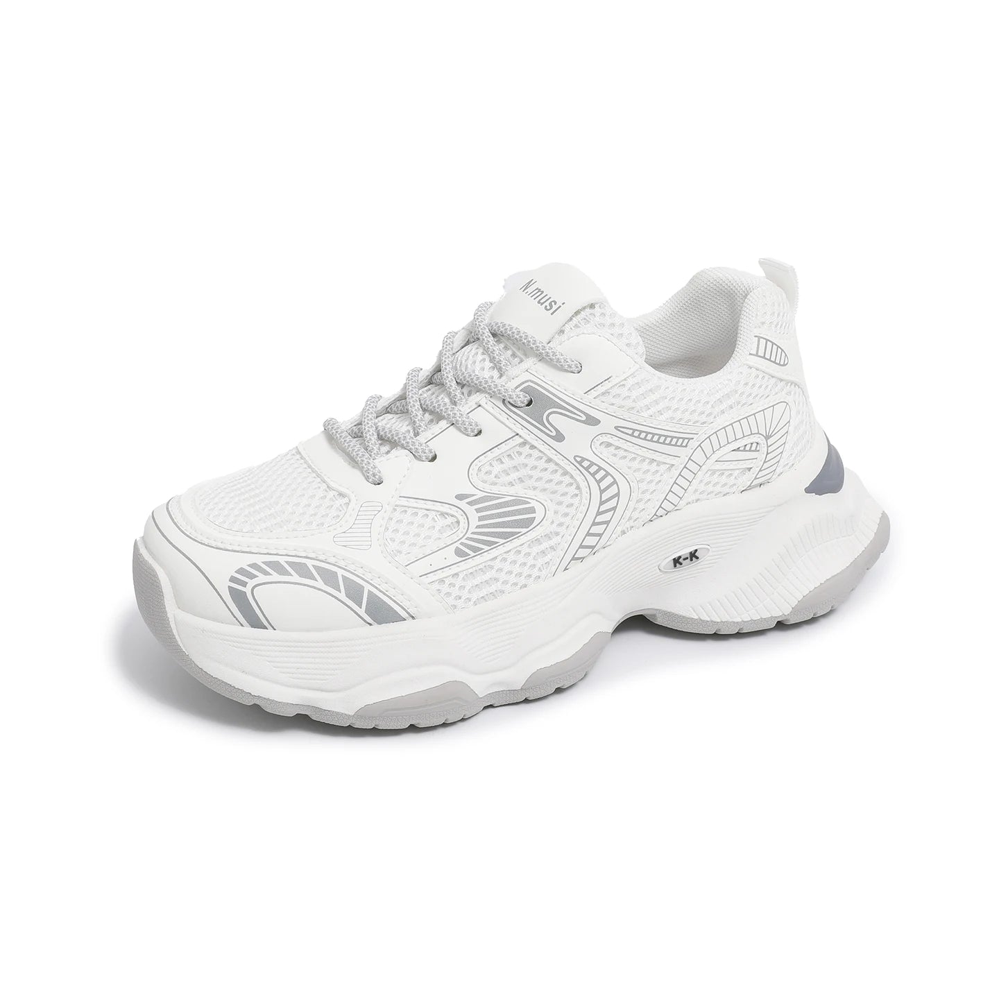 Cool Handsome Style Men's Sports Shoes Fashion Walking Style Casual Shoes Breathable comfort Increase Men's Shoes