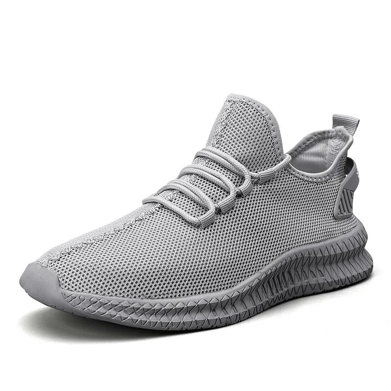Men's Road Running Shoes Sneakers Track Trail Running Shoes Jogger Running Minimal Stretch Fabric Air Mesh Athletic Low-top