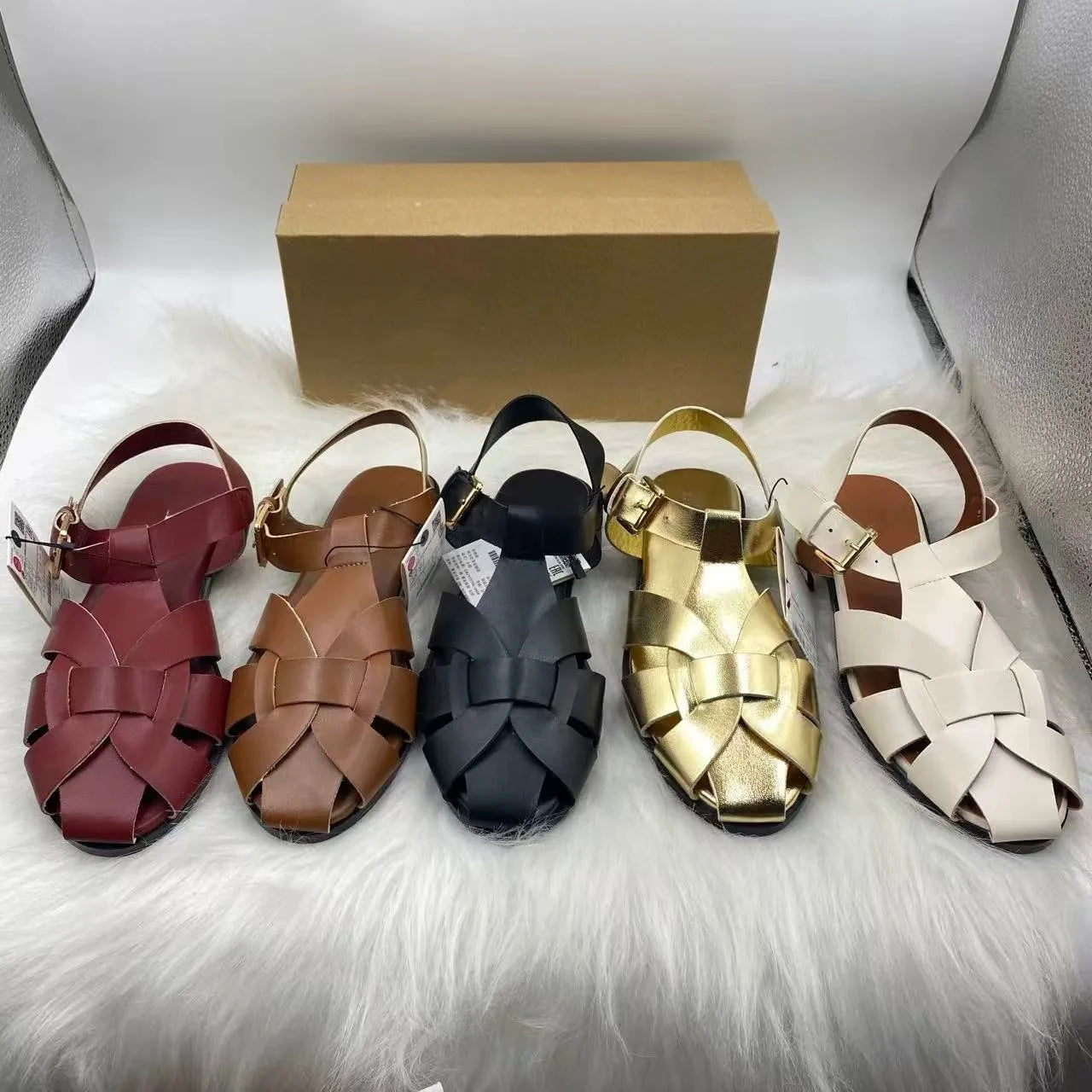 New Style Rose-patterned Sweet Fairy One-strap Slippers for Women - Noble Open-toe Stiletto Heel Sandals with Elegant Style