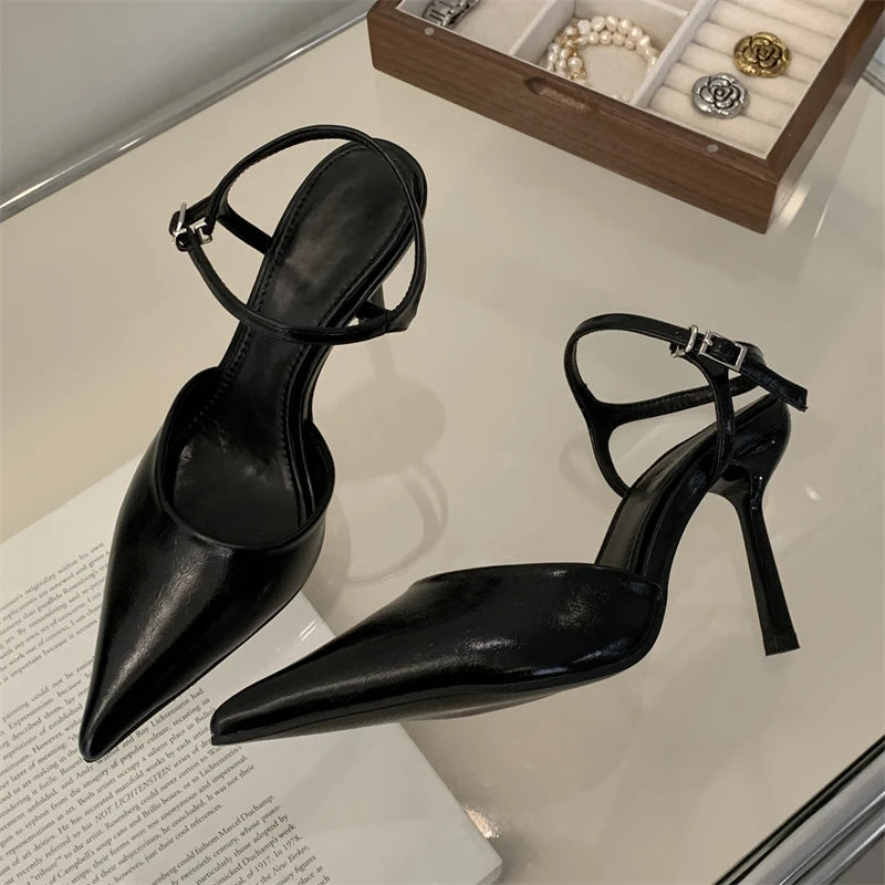 Legitimate Designer Branded Wedding Pointed High Heels High-quality Luxurious and Elegant Office Sandals