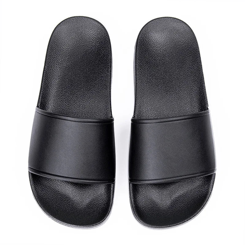 Factory Wholesale Custom Logo PVC PU Slippers Embossed Printing Flip Flops Anti-Slippery Waterproof Features Mesh Company Use