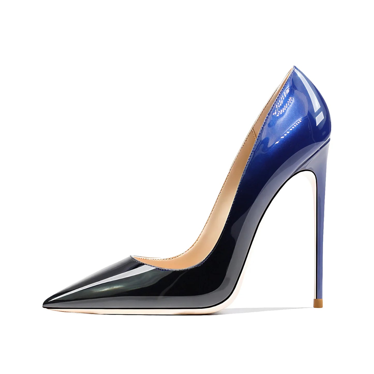Women's Thin Heels Summer Autumn Sandals 2024 New Light Weight Plus Size Pointed Toe Super High Fashion Party Pumps