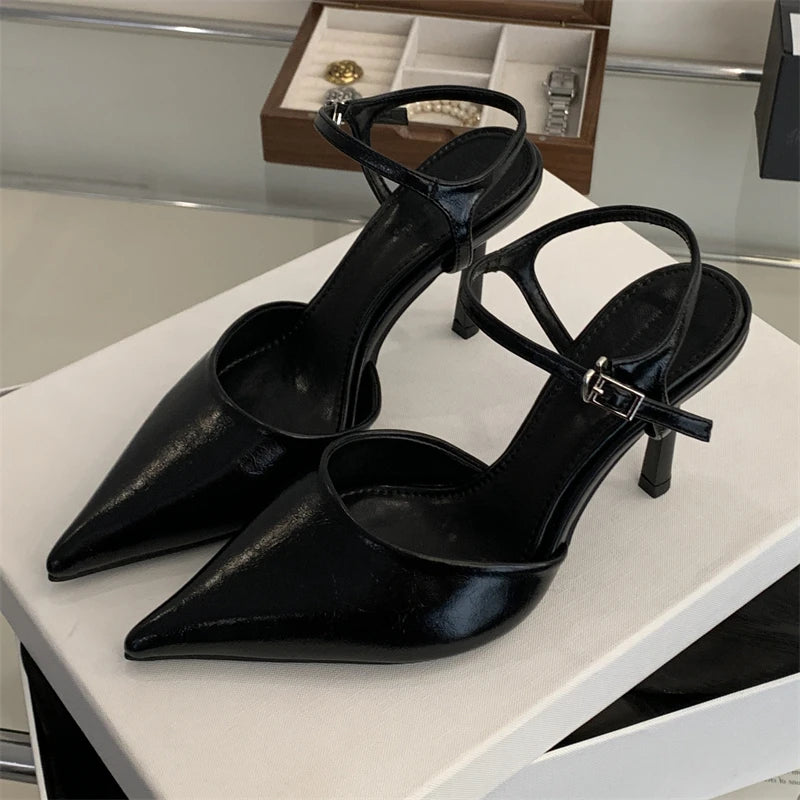 Legitimate Designer Branded Wedding Pointed High Heels High-quality Luxurious and Elegant Office Sandals
