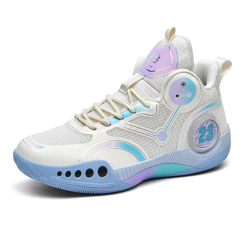Brand Logo Custom Boys Basketballs Style Shoes Sports Outdoor Men's Casual Sport Sneakers for Men Running Shoe