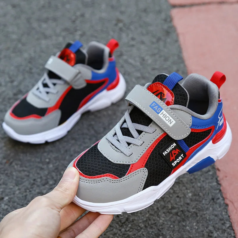 4-15 Year Old Boys' Ankle Waterproof Sneakers EVA Outsole Spring Autumn Winter Running Shoes for Students