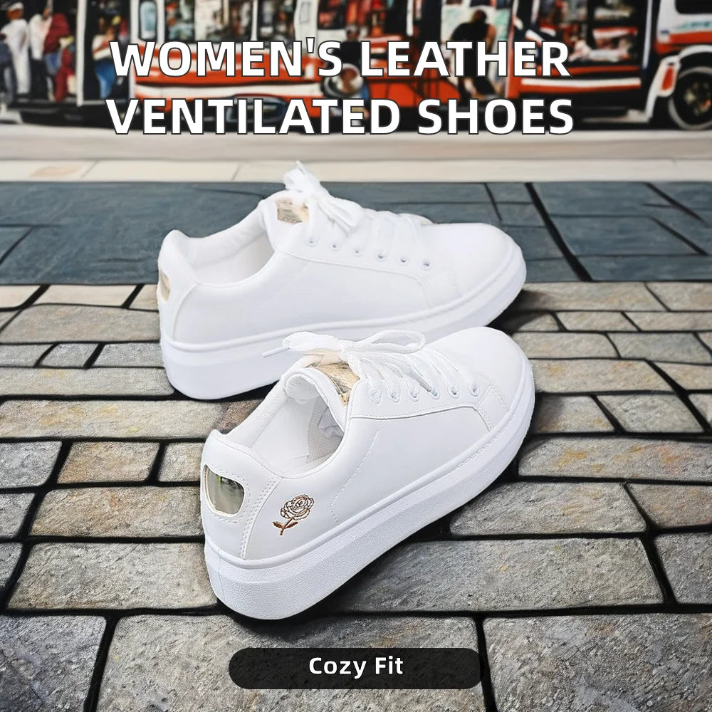 Women's Casual Board Chunky Sports Shoes New White Soft Features Fashionable Sneakers for Boys and Girls