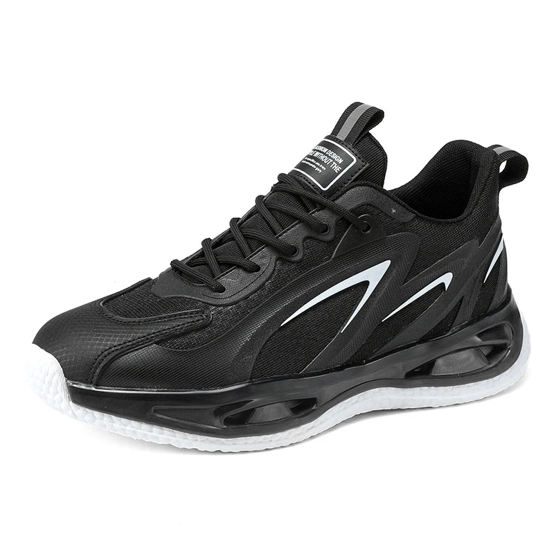 Men Fashion Footwear Comfortable Anti-slip Shoe Microfiber Upper Zapatos De Hombre Men's Casual Sport Running Shoes