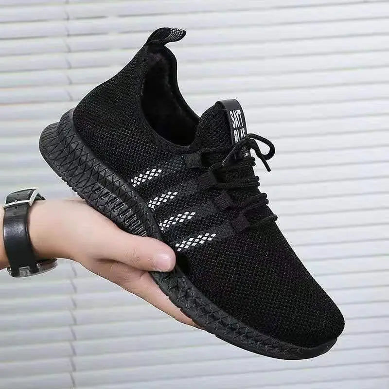 New Men's Casual Sneakers Korean Style Lightweight Comfortable for Outdoor Summer Activities PVC