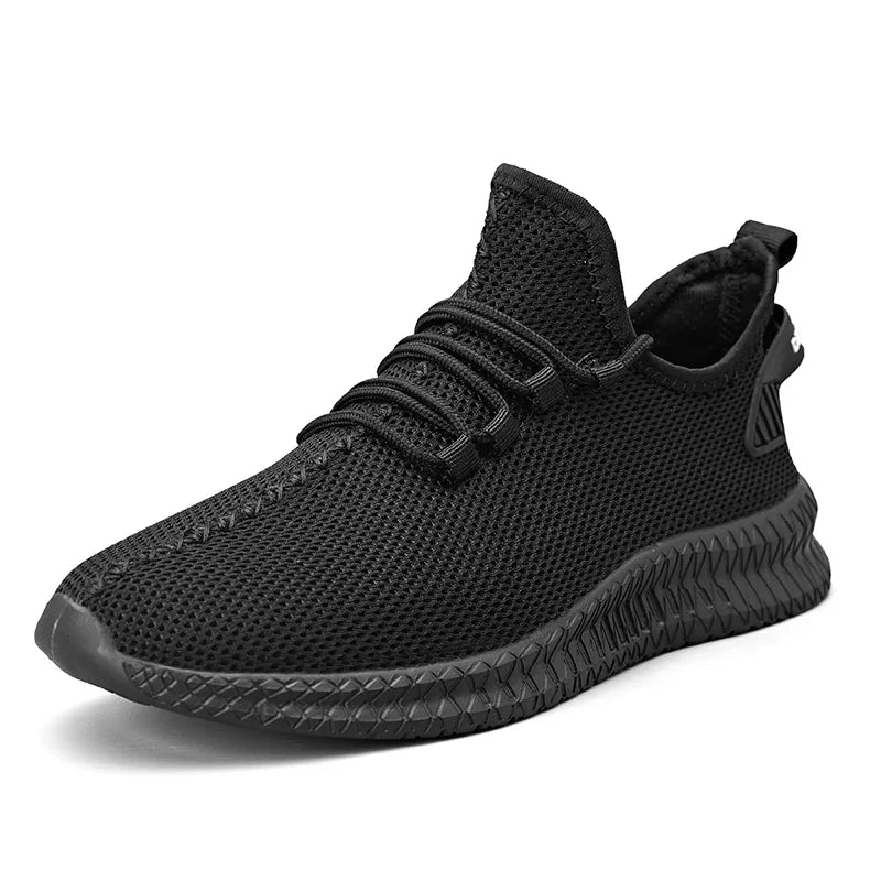 Men's Road Running Shoes Sneakers Track Trail Running Shoes Jogger Running Minimal Stretch Fabric Air Mesh Athletic Low-top