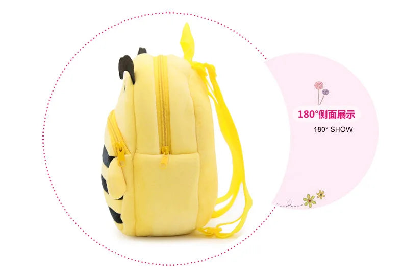 Mochilas de animales en 3D para niños y niñas, mochilas escolares con dibujos de pingüinos, juguetes de guardería, regalos, mochilas escolares