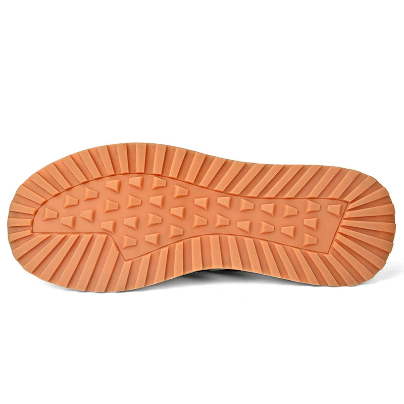 Men's Walk Road Running Shoes Sneakers Track Trail Running Outdoor Jogger Cross Country Running Shoes Air Mesh Athletic Low-top