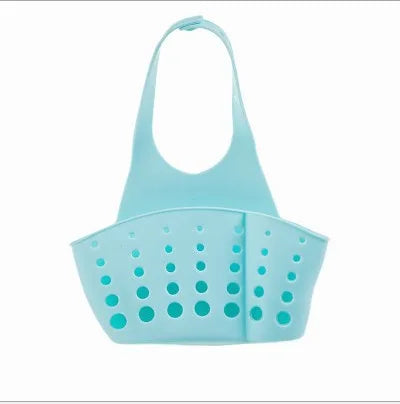 Soporte para fregadero de cocina, escurridor colgante, estante ajustable para esponja y jabón, organizador, soporte para grifo de baño, accesorios de cocina