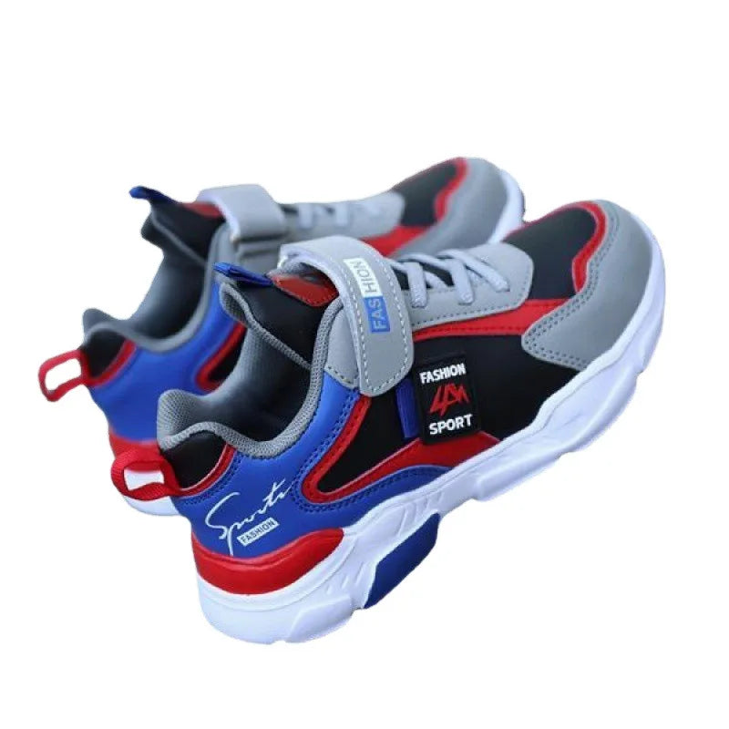 4-15 Year Old Boys' Ankle Waterproof Sneakers EVA Outsole Spring Autumn Winter Running Shoes for Students