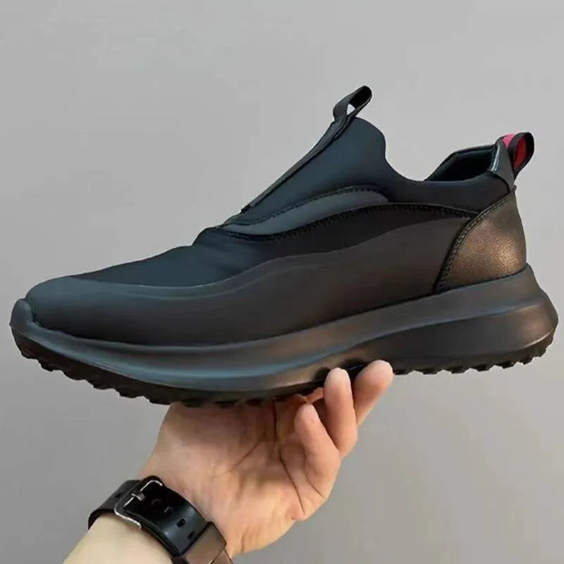 Wholesale of New High Top Casual Board Shoes for Men's  Sports White Shoes with Lace up Leather Surface Men's Shoes