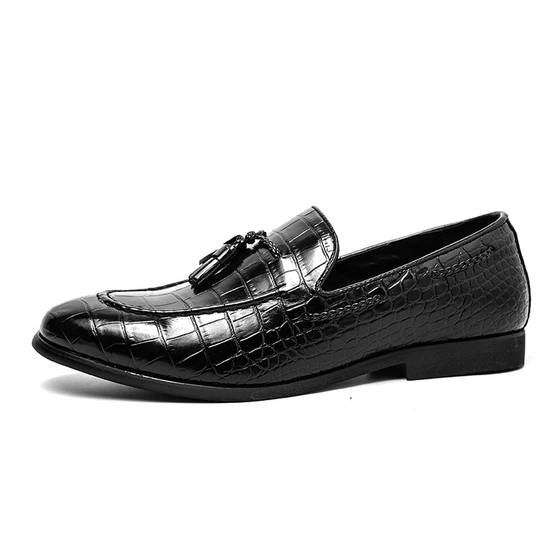 2026 New Men's Large Size Men's Pu Shoes Comfortable Soft Shoes Outdoor Casual Shoes
