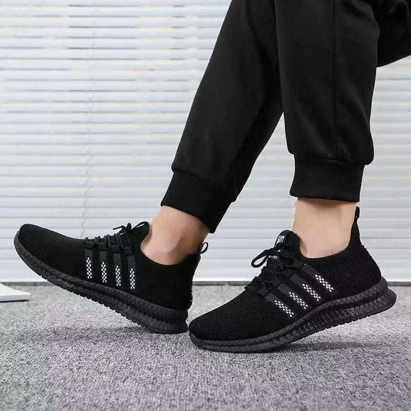 New Men's Casual Sneakers Korean Style Lightweight Comfortable for Outdoor Summer Activities PVC