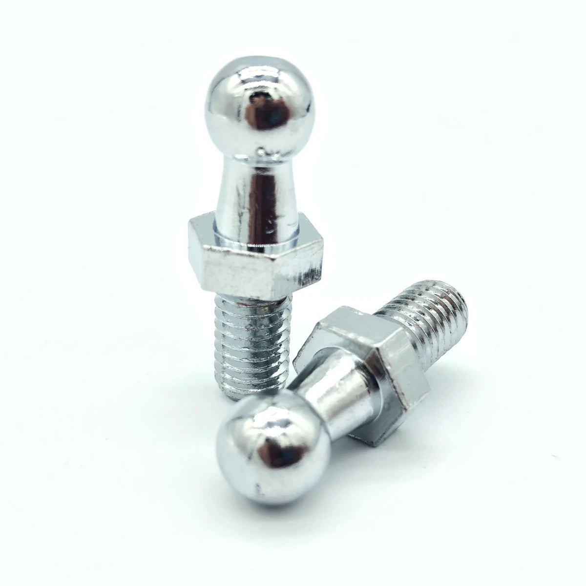 4 Uds 10mm M8/M6 capó de maletero de coche Universal conector de extremo de puntal de Gas tornillo de válvula de junta de pasador de bola
