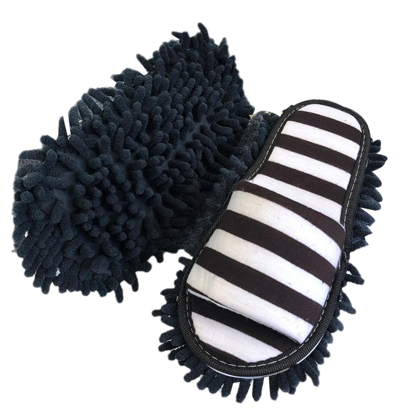 Zapatillas de fregona perezosas, zapatillas para limpiar el suelo, zapatos, zapatillas limpias, limpiar el suelo, zapatillas de