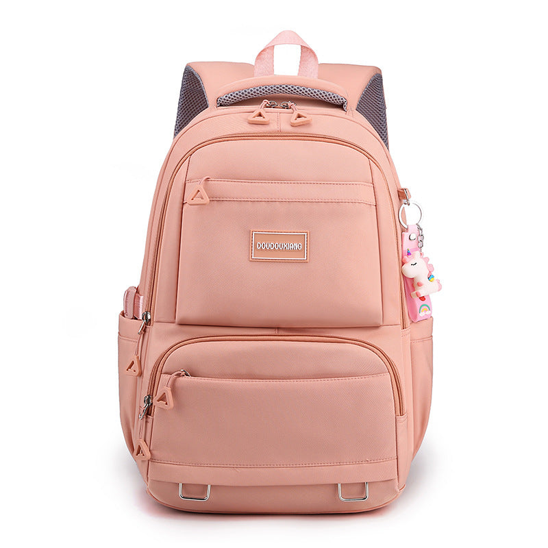 Large-Capacity Student Schoolbag, Junior High School Student Backpack, Short-Distance Travel Multi-Functional Backpack, Mlb Backpack