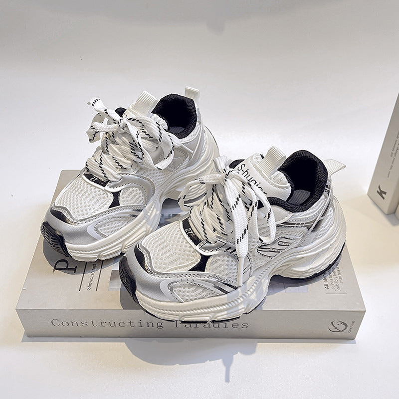 Children's sneaker 2025 New Spring and Autumn Men's Shoes Girls' Torre Shoes Spring and Autumn Big Children's Shoes Baby Fashion