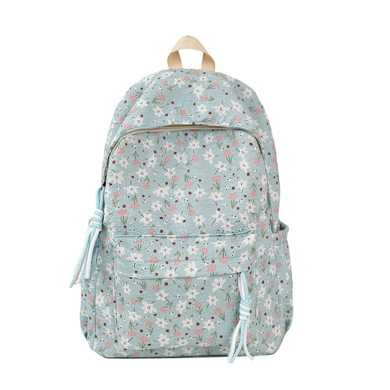 Japanese Cartoon Sweet Student School Bag Travel Cute Backpack Large Capacity Backpack Class Commuting Bag
