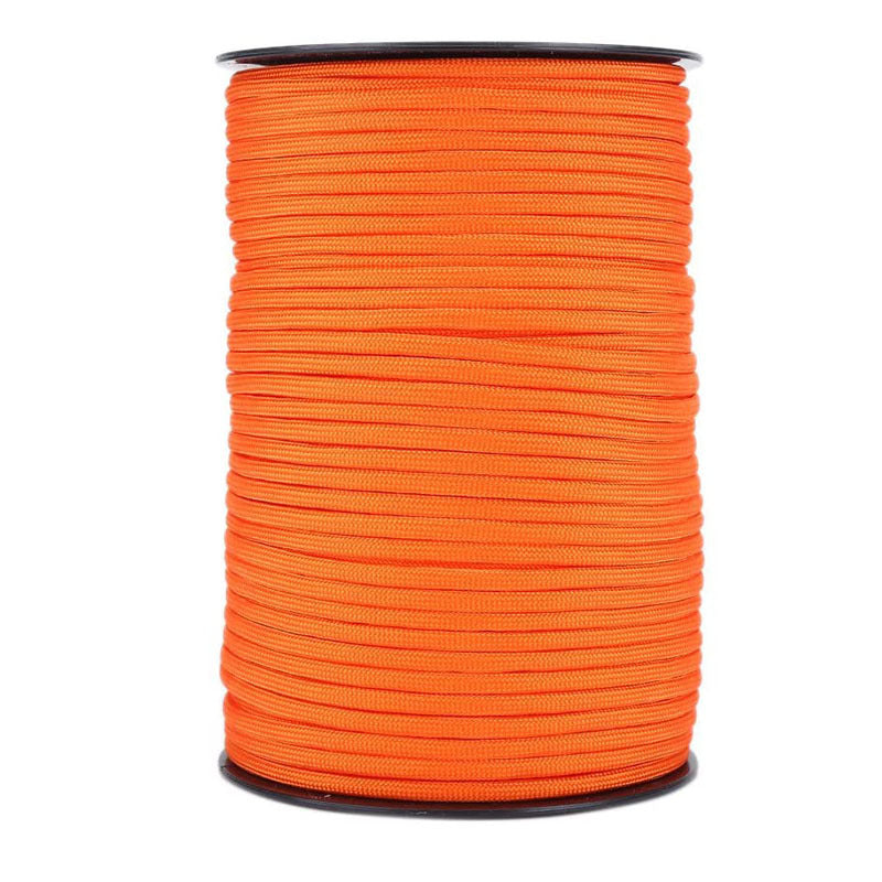 7-core 4mm umbrella rope polypropylene fiber multi-function mountaineering paratrooper traction rope life-saving equipment fixed safety umbrella rope