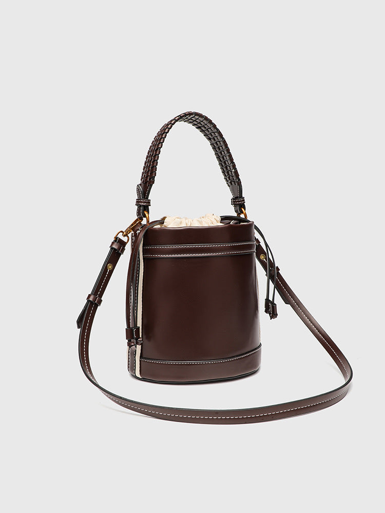 2025 Spring and Summer Cross-Border Niche Design Women's Bags Fashionable and Versatile Bucket Bags Shoulder Crossbody Handbags