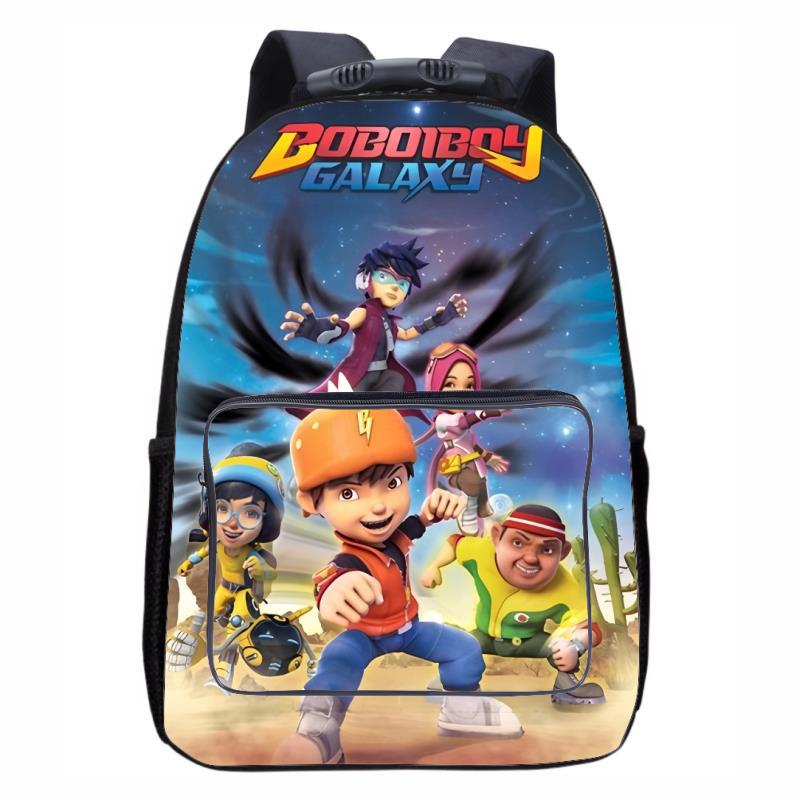 Boboiboy Primary and Secondary School Students' Schoolbags DIY Customized Boys and Girls Backpacks for Kidsren