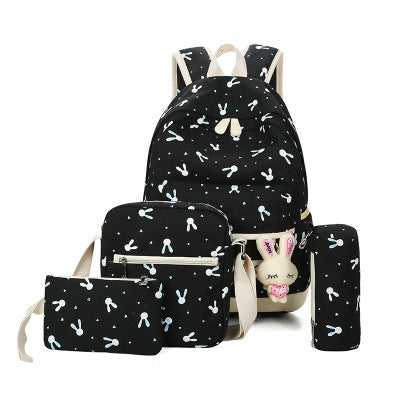 2023 new student schoolbag Korean style college style backpack bag large capacity Fashion travel backpack wholesale