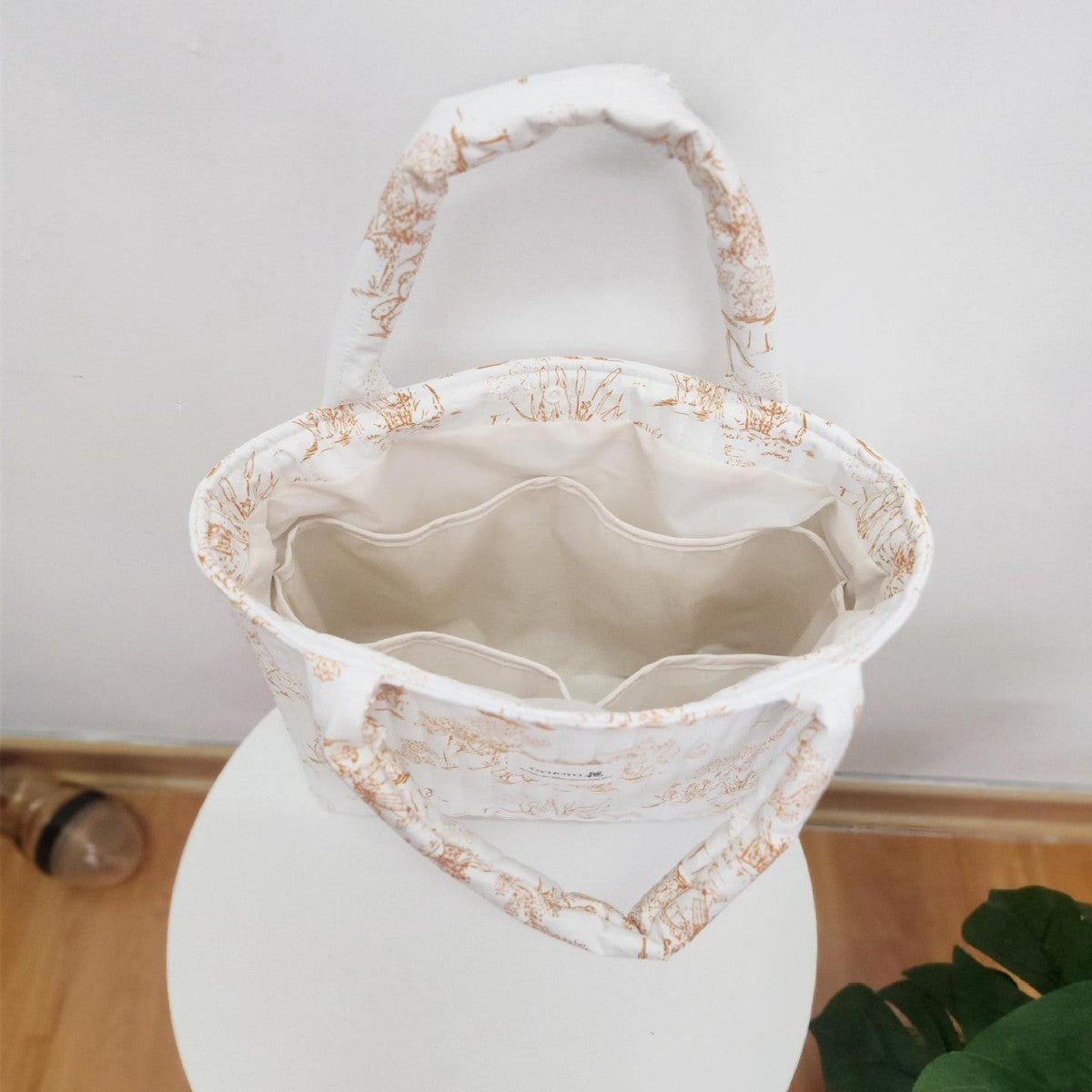 2025 New Ins Japanese and Korean Style Printed Mommy Storage Handbag