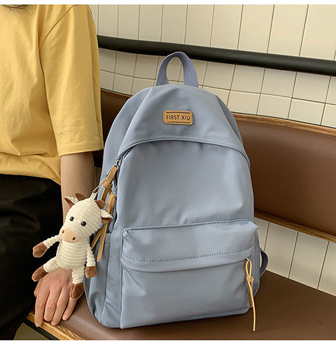 Cross-Border Schoolbags for Girls, Junior High School Students and High School Students Backpacks 2024 New College Students Men's Large-Capacity Travel Backpacks