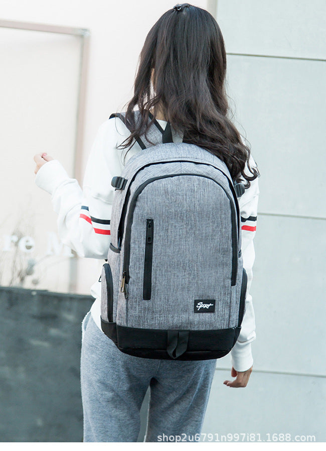 Backpack Female Middle School Student Schoolbag Male Travel Travel Junior High School Student Schoolbag High School Student College Student Backpack Leisure Bag