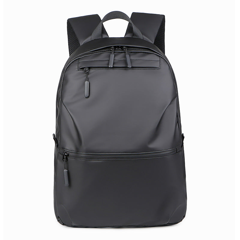 Large Capacity Schoolbag Junior High School Business Backpack Men's Advanced Sense Computer Bag Simple Lightweight New Cross-border Backpack