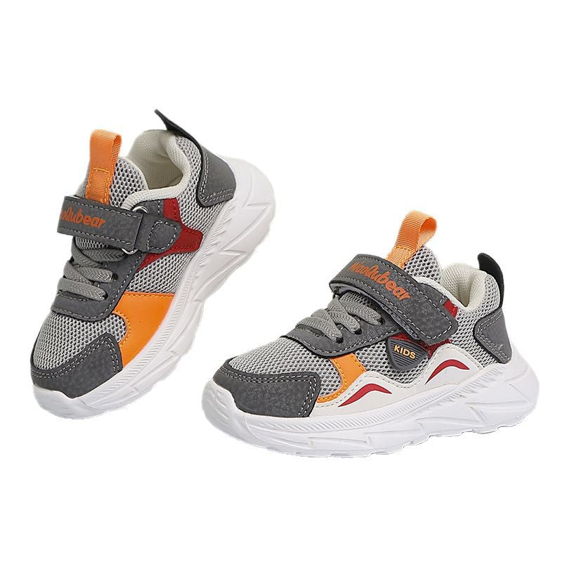 Children's Sports Shoes, Boys' Shoes, Mesh Breathable Kidsren's Functional Shoes, Lightweight Non-Slip Baby Shoes, Girls' Running Shoes