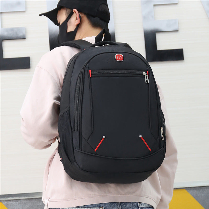 Casual computer bag new junior high school student schoolbag men and women same Korean style outdoor travel backpack cross-border wholesale