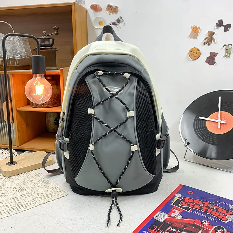 Outdoor Sports Bag Female College Students High School Students Junior High School Travel Large Capacity Backpack Computer Backpack Big small size